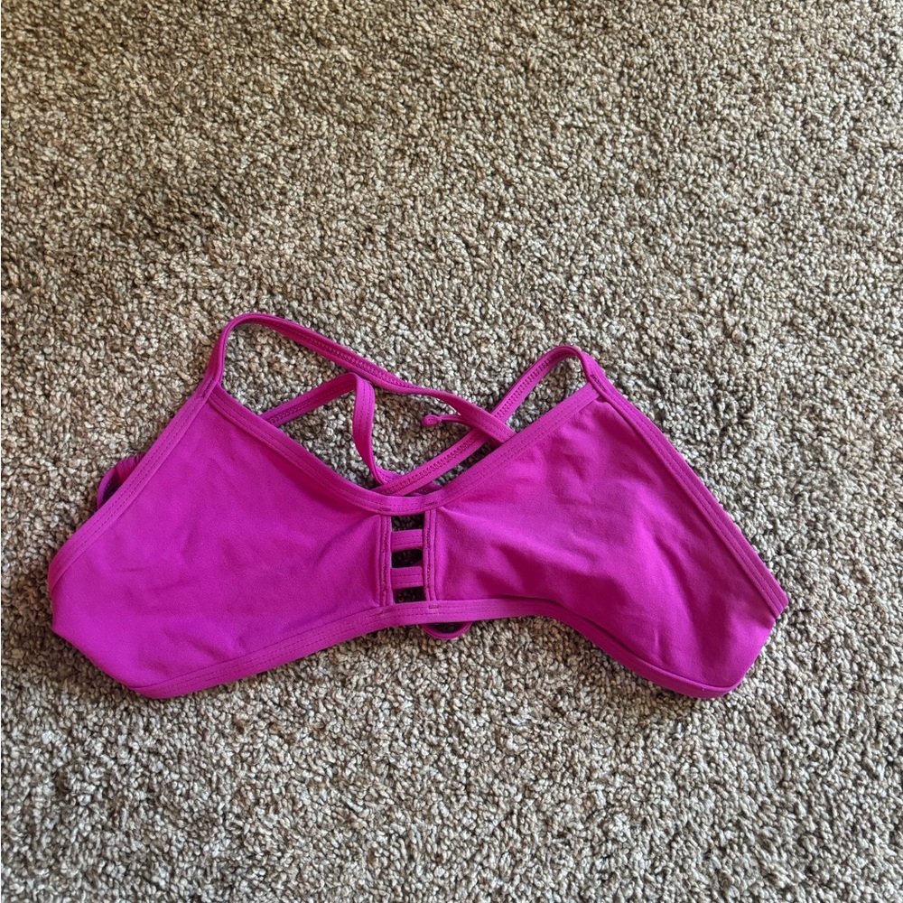 JOLYN “French Mulberry” “Tomcat” Bikini Top Size L